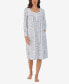 Фото #1 товара Women's Fleece Waltz Long-Sleeve Nightgown
