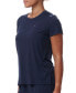 Фото #12 товара Women's Short-Sleeve Crewneck Sleep Tee