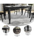 Фото #4 товара Finnley Wooden Dining Table With Sculpted Legs