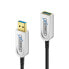 Фото #2 товара PureLink FiberX FX-I650-012 - 12 m - USB A - USB A - USB 3.2 Gen 1 (3.1 Gen 1) - 10000 Mbit/s - Black - Silver