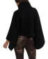 ფოტო #2 პროდუქტის Women's Oversized Mock Neck Sweater