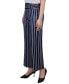 ფოტო #3 პროდუქტის Petite Cropped Pull On Pants with Sash