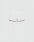 ფოტო #5 პროდუქტის Women's Frayed Hem Denim Shorts