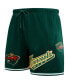 Фото #4 товара Men's Green Minnesota Wild Classic Mesh Shorts