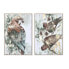 Фото #1 товара Картина DKD Home Decor Попугай Тропический 83 x 4,5 x 122,5 cm 83 x 4,5 x 123 cm (2 штук)