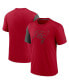 Фото #1 товара Men's Red, Pewter Tampa Bay Buccaneers Pop Performance T-shirt
