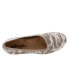 Фото #8 товара Softwalk Sicily S1861-093 Womens Gray Wide Canvas Ballet Flats Shoes 6.5