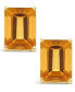 ფოტო #3 პროდუქტის Citrine (3-1/5 ct. t.w.) Stud Earrings in 14K Yellow Gold