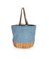 Фото #5 товара Coronado Canvas and Willow Basket Tote