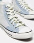 Converse Chuck Taylor All Star Hi denim trainers in blue WW12.5-MW10.5 - фото #4