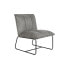 Фото #1 товара Кресло DKD Home Decor Чёрный Серый Металл 66 x 71 x 77 cm