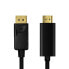 LogiLink CV0127 - 2 m - DisplayPort - HDMI Type A (Standard) - Male - Male - Straight
