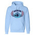 Unisex Hoodie Stitch Cute Face Blue