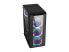 Фото #10 товара DIYPC Rainbow-Flash-F4-B Black Steel / Tempered Glass ATX Mid Tower Computer Cas