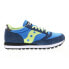 Фото #1 товара Saucony Jazz 81 S70539-21 Mens Blue Suede Lace Up Lifestyle Sneakers Shoes