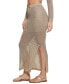 Women's Morgen Sequined Knit Maxi Skirt