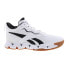 Фото #1 товара Reebok Zig Encore Mens White Synthetic Lace Up Lifestyle Sneakers Shoes