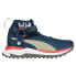 Фото #1 товара Puma X Helly Hansen Voyage Nitro SlipOn Running Mens Blue Sneakers Athletic Sho