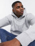 Tommy Jeans logo hoodie in grey