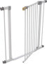 Фото #9 товара Hauck Clear Step Autoclose Safety Gate for Widths 75-80 cm, Ultra Flat Threshold, Automatic Closing Mechanism, No Drilling, One-Handed Opening, Metal, White