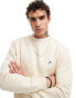 Parlez dash sweatshirt in ecru