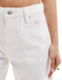 Calvin Klein Jeans 90s straight denim shorts in white