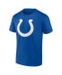 Фото #2 товара Men's Royal Indianapolis Colts Father's Day T-Shirt