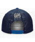 Men's Navy, Blue Columbus Blue Jackets Authentic Pro Alternate Logo Snapback Hat