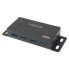 Фото #3 товара USB-концентратор LogiLink UA0149 - USB 3.2 Gen 1 (3.1 Gen 1) Type-A - 5000 Mbit/s - Grey - 230 V - 3.5 A