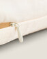 Фото #6 товара Декоративная подушка из текстурированного шелка ZARAHOME