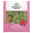 Фото #3 товара Organic India, чай с тулси, сладкая роза, без кофеина, 18 пакетиков, 28,8 г (1,01 унции)