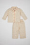 Фото #1 товара Детское пижама комплект с длинным рукавом defacto C0658A524SP
