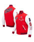 ფოტო #1 პროდუქტის Men's Red Boston Red Sox Script Tail Wool Full-Zip Varity Jacket