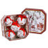 Christmas Baubles Multicolour Paper Polyfoam animals 7,5 x 7,5 x 7,5 cm (5 Units)