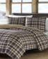 Фото #2 товара Port Gamble Cotton Reversible 2 Piece Duvet Cover Set, Twin