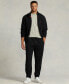 Фото #3 товара Men's Big & Tall Double-Knit Track Pants