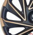 Sparco Varese Wheel Trims - 16 Inch - Gold/Black - Set of 4