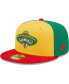 Men's Yellow, Red Diamantes de Arkansas Copa De La Diversion 59FIFTY Fitted Hat