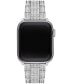 Часы Michael Kors Pave Silver Tone Apple Watch Band