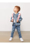 Фото #2 товара Джинсовая куртка LC WAIKIKI для мальчика с воротником и длинным рукавом