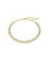 Фото #1 товара Swarovski round Cut, White, Gold-Tone Imber Necklace