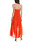 Фото #2 товара Badgley Mischka High-Low Dress Women's Orange 12