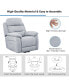 Power Lift Recliner Chair Sofa for Elderly Side Pocket