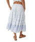 Фото #2 товара Women's Full Swing Printed Tiered Midi Skirt