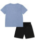 ფოტო #2 პროდუქტის Toddler Boys Dri-FIT Dropset Short Set