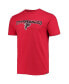 Men's Red Atlanta Falcons Local T-shirt Красный, L - фото #3