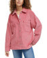 ფოტო #1 პროდუქტის Women's Zip-Front Lined Oversized Shacket