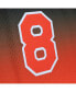 Фото #5 товара Футболка-майка Mitchell & Ness мужская с изображением Латрелла Спривелла, Нью-Йорк Никс 1998/99 Hardwood Classics Fadeaway Swingman Player Jersey оранжевая, черная