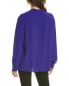 Фото #2 товара Eileen Fisher V-Neck Silk Top Women's