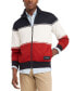 ფოტო #1 პროდუქტის Men's Colorblocked Zip Track Jacket